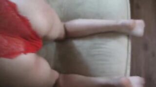 A girl likes to be spanked, it turns her on quickly
