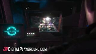 The Captain-Danny-Threesome with Emily and Ruby in Digital Playground Style
