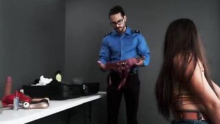 TSA agent found a toy in my bag and took me to his office