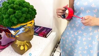 A stepson fucked his stepmom without using a condom, what a sin!