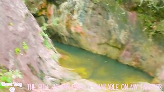 Travel porn with sex in waterfall and hotel room on Koh Phangan