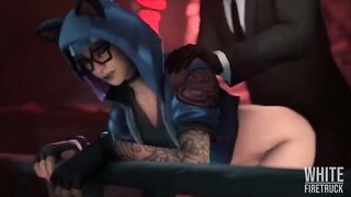 Lynx Hentai Compilation from Fortnite in 3D animation