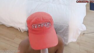 The racing girl is a huge fan of deep anal sex