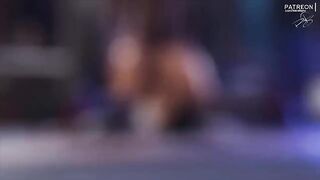 Apex Loba fucks hard and gets her pussy filled with cum in an intense scene