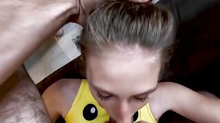 A nice woman has sex with her handsome guy in a passionate scene