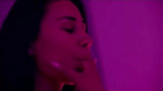 A girl was fucked by a stranger while her boyfriend called