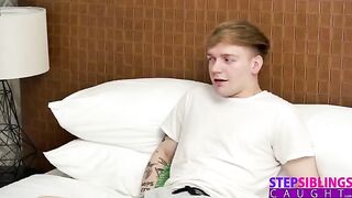 Cute girl roughly fucked by her stepbrother in a passionate scene