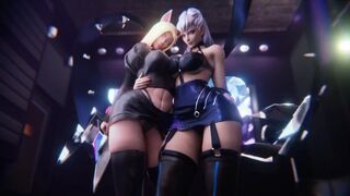 OUT Meet N Greet Part 2 Ahri Evelynn - a hot meet and fuck scene