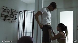 A Super Hot Workout with a Personal Trainer
