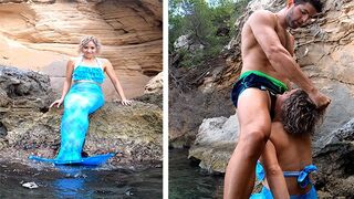 I was sailing with friends and a mermaid forced me to fuck her