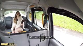 A cabbie picked up a sexy passenger and fucked her hard in the FakeTaxi