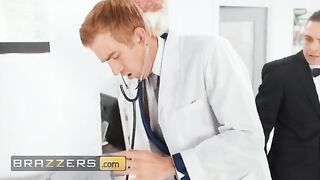 Doctor Danny cures Kiki Daniels' cold feet with his massive cock in this steamy Brazzers scene