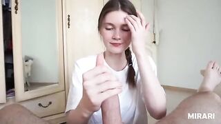 A schoolgirl is getting fucked by her teacher in a steamy scene