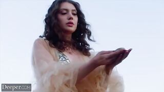 The goddess Elena Koshka has a very deep and wonderful threesome