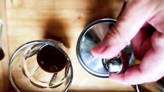 The hot mom makes coffee and gives a stunning blowjob. Passionate sex follows