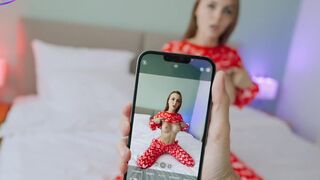 She asked to take photos, but things got intimate