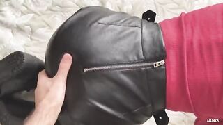 The cute baby tried to squeeze dick of her classmate