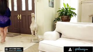 Reena Sky makes a sex tape with her neighbor Chanell Heart, exploring their desires