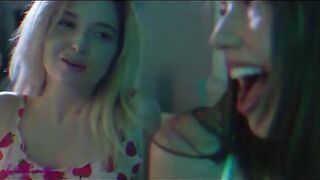 Two kinky lesbians enjoying each other with passionate intimacy