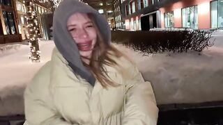 Babe from the streets, no condom, great sex, amazing cumshot