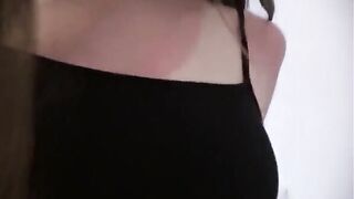 The younger brother is having sex education with his step sister