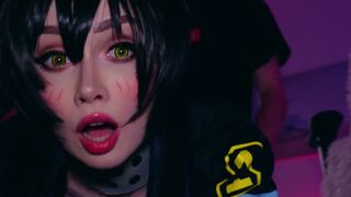 Cosplay anime girl Tamaki fucked like a slut - CUT version