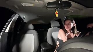 I discussed my boyfriend's behavior with him in the car, and my friend came to console me and ended up fucking me