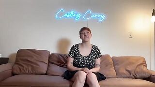 First porn for big titty art hoe in a casting session like no other