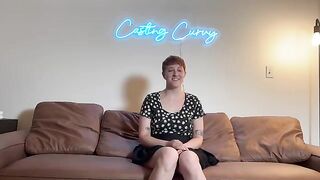 First porn for big titty art hoe in a casting session like no other