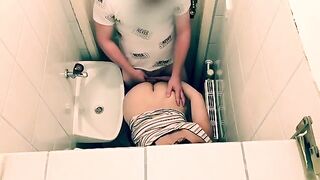 The couple had sex in the restaurant toilet after their Tinder date