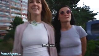 Public Agent finds two sexy Czechs for a thrilling threesome adventure