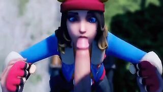 Compilation of the hottest Fortnite blowjob scenes ever