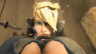 Compilation of the hottest Fortnite blowjob scenes ever