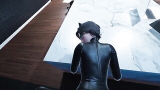 Catwoman Pov in the office is a hot DC Comics parody xxx video