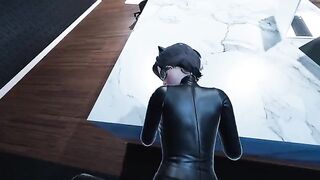 Catwoman Pov in the office is a hot DC Comics parody xxx video