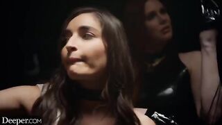 The Mistress Maitland pushed the sub Emily to the deepest limits