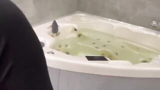 The guy checked the strength of mouth-watering girl’s jaw in a steamy scene