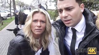 A man arranged a meeting with a wealthy blonde and her future husband