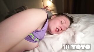 My stepdad won’t let me date, but he doesn’t mind fucking me