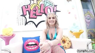 This petite blonde, Chanel Camryn, is a bottomless well of desire. Just watch and see
