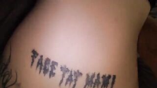 The man with a big dick roughly fucked his girlfriend with passion