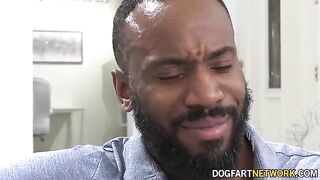 Hot babysitter Avery Black with a slim body gets fucked hard