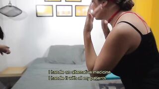 The doctor gave Salome Gil a big cock to cure her illness