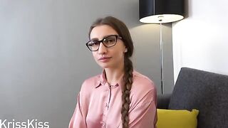 Petite teen gets fucked hard by her sexy English tutor