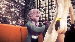 Mina Ashido gets fucked hard in this My Hero Academia hentai scene