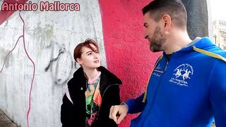 Submissive Russian schoolgirl gets picked up on the street and fucked