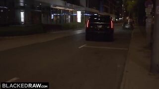 Two redheads fucked by a BBC in an intense threesome scene