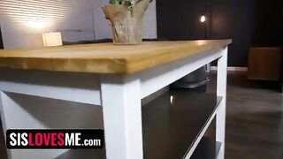 Fit stepsis Cece Capella enjoys riding her stepbrother’s cock in POV style