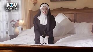 Nun’s forbidden passion comes to life in a daring POV adventure
