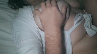 I love fucking my wife with a big ass at night, it’s the best
